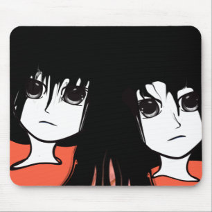 Tapis De Souris Anime Twins