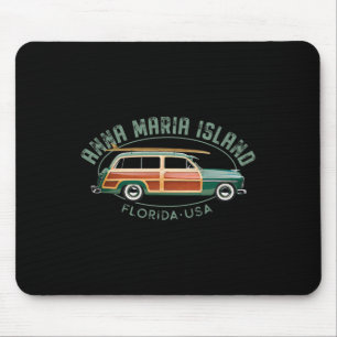 Tapis De Souris Anna Maria Island Floride Surf vintage