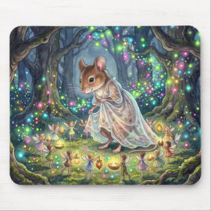 Tapis De Souris Anneau de fées de la forêt enchantée