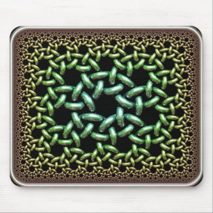 Tapis De Souris Anneaux liés hyperboliques