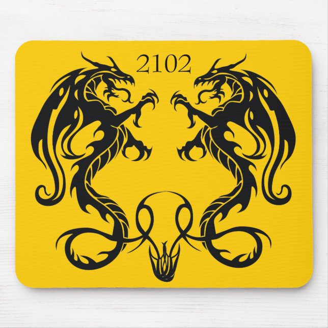 Tapis De Souris Année du Dragon Mousepad (Devant)