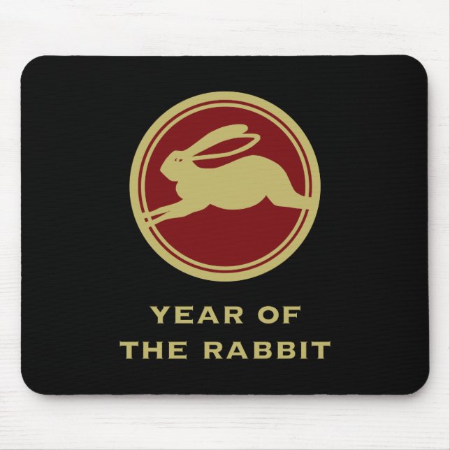 Tapis De Souris Année du lapin (Devant)