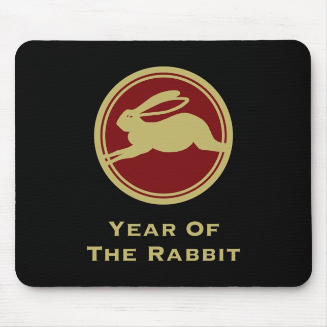 Tapis De Souris Année du lapin (Devant)