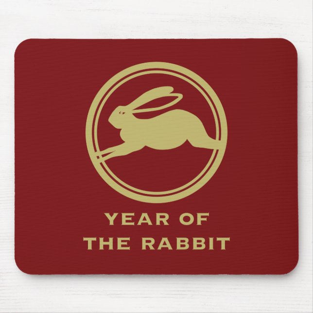 Tapis De Souris Année du lapin (Devant)