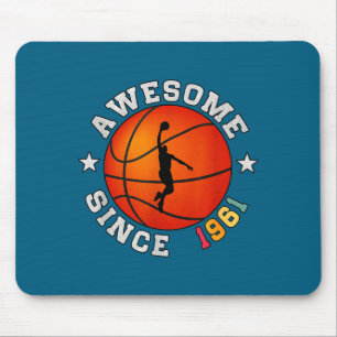 Tapis De Souris Années Incroyable Anniversaire Basketball Joueur 6