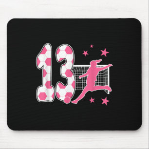 Tapis De Souris Anniversaire 13 Ans Footballeur 13ème Footballeur