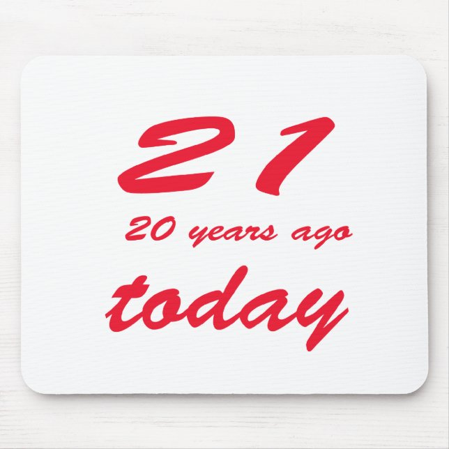 Tapis De Souris anniversaire 41 (Devant)