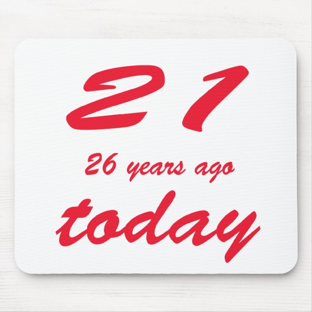 Tapis De Souris anniversaire 47 (Devant)