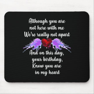 Tapis De Souris Anniversaire dans le ciel Surdose de sensibilisati