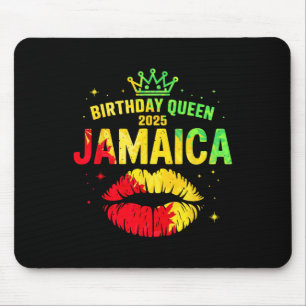 Tapis De Souris Anniversaire de l'équipage Jamaïque Voyage 2025 An