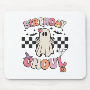 Tapis De Souris Anniversaire d'Halloween Ghoul Anniversaire fête A