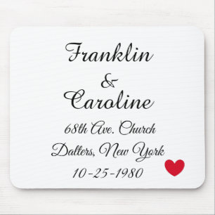 Tapis De Souris Anniversaire élégant