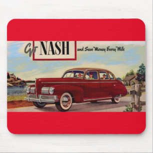 Tapis De Souris Annonce automobile Nash 1941