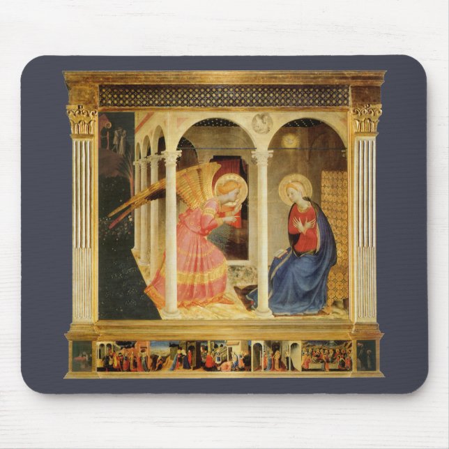 Tapis De Souris Annonce de Fra Angelico, Art Renaissance (Devant)