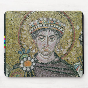 Tapis De Souris ANNONCE Justinian de l'empereur I c.547