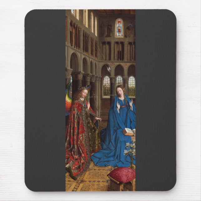 Tapis De Souris Annonce par Jan van Eyck (Devant)