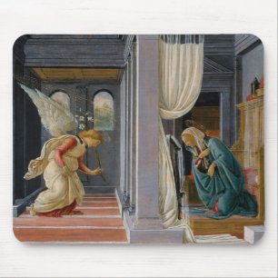 Tapis De Souris Annonciation de Sandro Botticelli