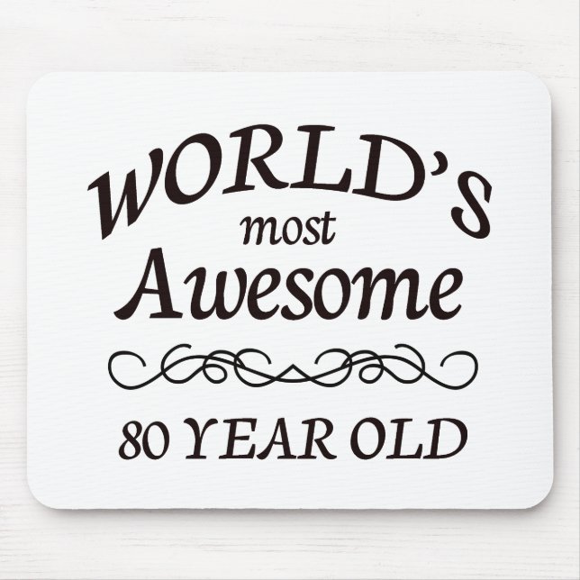 Tapis De Souris Ans les plus impressionnants du monde 80 (Devant)