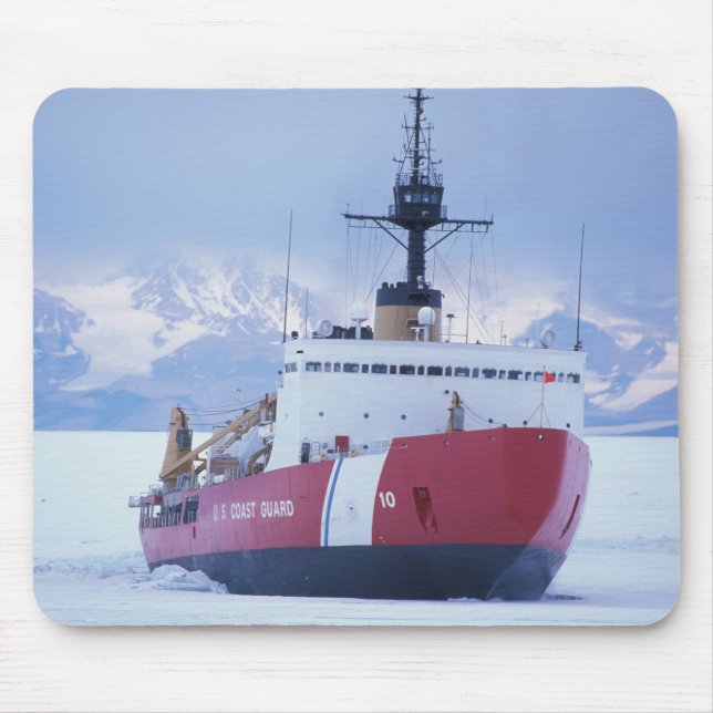 Tapis De Souris Antarctique, île Ross, station McMurdo, USCG (Devant)