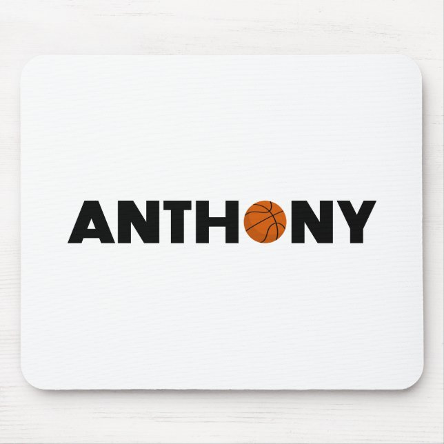 Tapis De Souris Anthony Basketball (Devant)