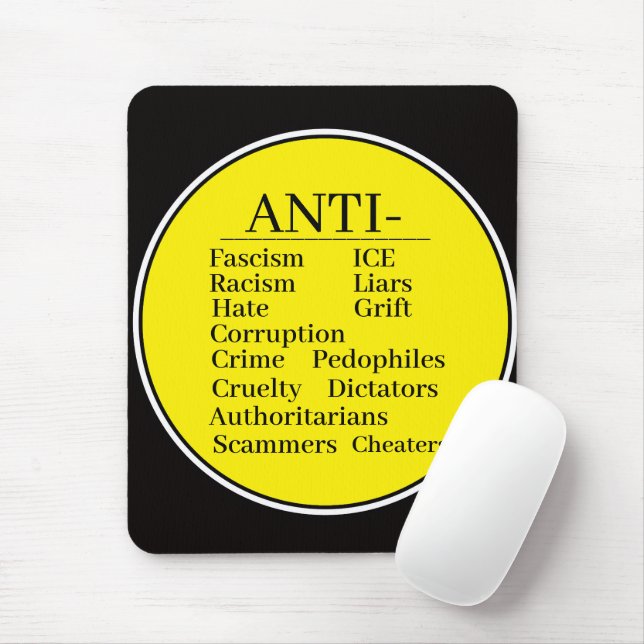 Tapis de souris anti-adhésif (Avec souris)