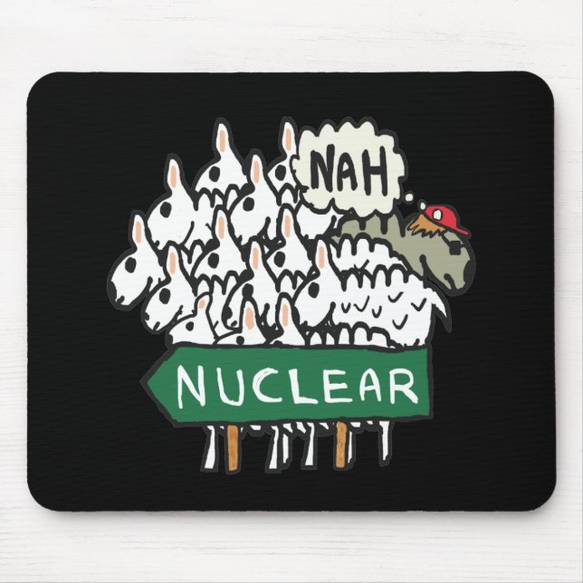 Tapis De Souris Anti nucléaire (Devant)