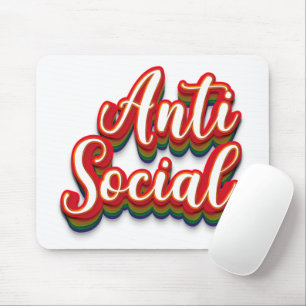 Tapis De Souris Anti-social