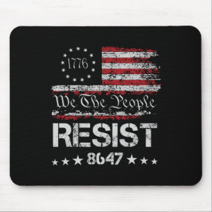 Tapis De Souris Anti Trump 8647 Résiste à l'échec Trump Impeach 47