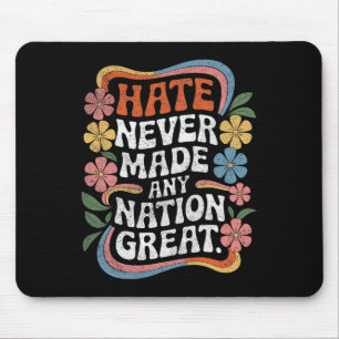 Tapis De Souris Anti Trump Floral Democratique Président libéral 3