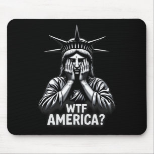 Tapis De Souris Anti-trump Politique Et Démocratie Wtf Amérique 3