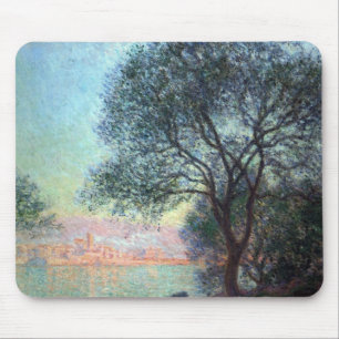 Tapis De Souris Antibes le matin par Claude Monet