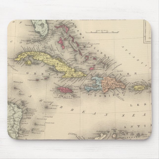 Tapis De Souris Antilles 12 (Devant)
