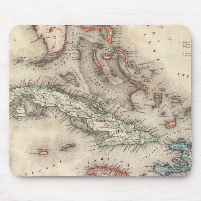 Tapis De Souris Antilles 2 (Devant)