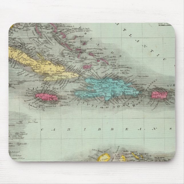 Tapis De Souris Antilles 8 (Devant)