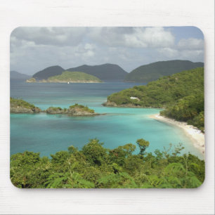 Tapis De Souris Antilles, îles Vierges américaines, St. John, Tr