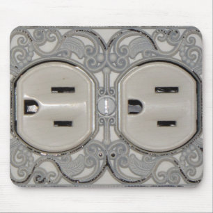 Tapis De Souris Antique carte mère de sortie A/C