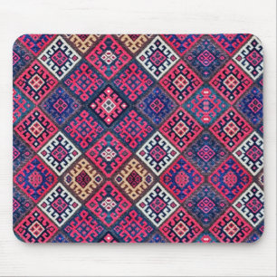 Tapis De Souris Antique Perse Vibrant Diamant de tapis Oriental