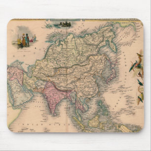 Tapis De Souris Antique vieille carte inspirée (11)