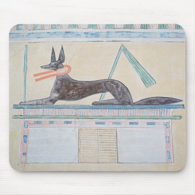 Tapis De Souris Anubis, un dieu égyptien des morts (Devant)