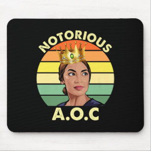 Tapis De Souris Aoc Alexandria Ocasio-cortez Première femme Présid