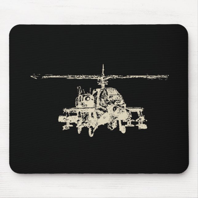 Tapis De Souris Apache AH-64 (Devant)