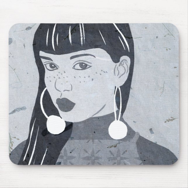Tapis De Souris Aperçu du portrait nocturne (Devant)