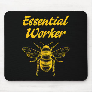 Tapis De Souris Apiculture drôle Apiculteur Abeilles miel Environn
