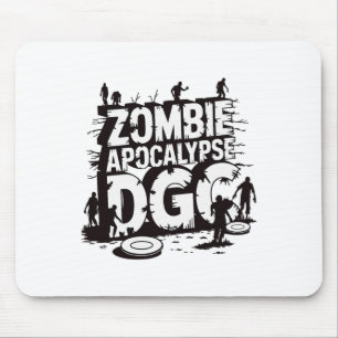 Tapis De Souris Apocalypse Zombie Dgc Drôle de Golf Zombie Amateur