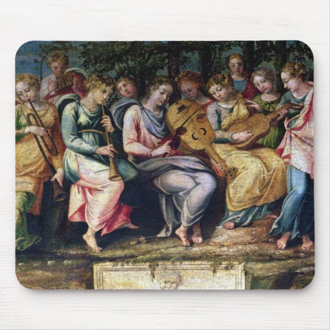 Tapis De Souris Apollo et les Muses, 1600 (Devant)