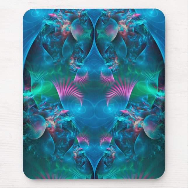 Tapis De Souris Apophyse Abstraite Fractale III (Devant)