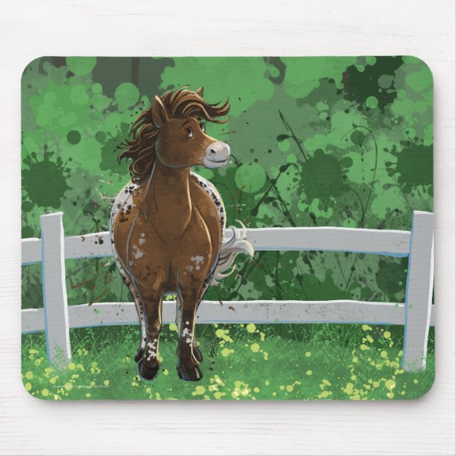 Tapis De Souris Appaloosa Pony (Devant)