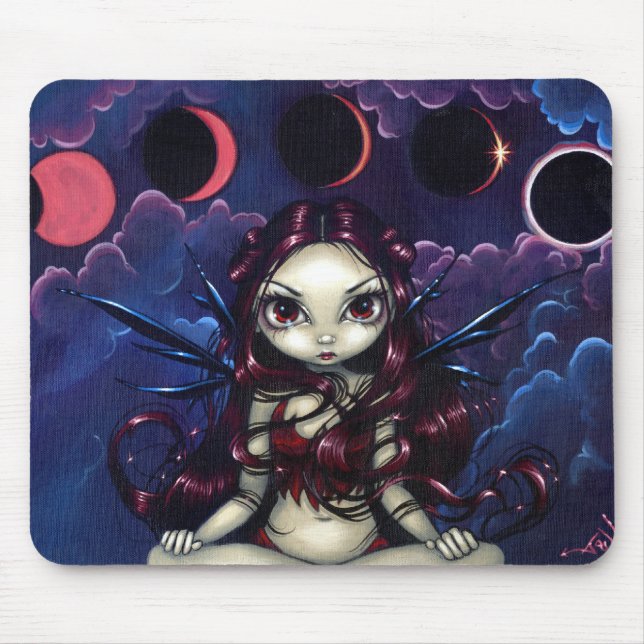 Tapis De Souris "Appelant l'éclipse" Mousepad (Devant)