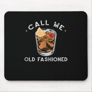 Tapis De Souris Appelez-moi Whiskey Boire Cocktail