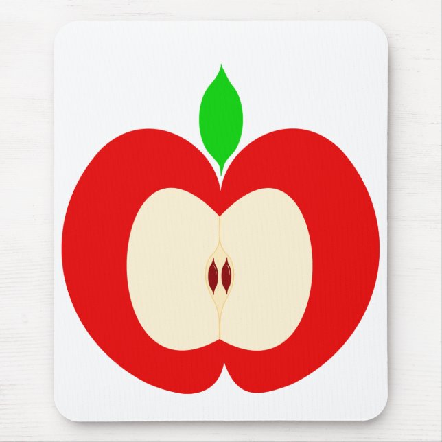 Tapis De Souris Apple creusent (Devant)